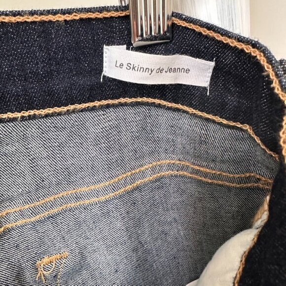 Frame Le Skinny de Jeanne Ankle Dark Skinny Jeans SZ 26 - Picture 8 of 12